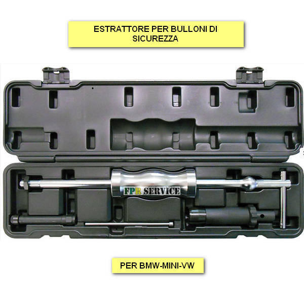 SET 4 PZ. ESTR. BULLONI SICUR.BMW-MINI